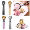 Stainless Steel Practical Maker Spoon Ice Cream Scoop Ice Tool Fruit Watermelon Ball Digger Ice Cream Scooper