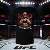 2026 Лето UFC Роберт Уиттакер Боевая Графическая Футболка Женская Спортивная Хлопковая Короткий Рукав Свободная Повседневная Фитнес Рубашка Унисекс