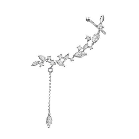 Women Elegant Rhinestone Wedding Earing Gift