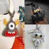 Подвеска и аксессуары для сумки из овчины Little Monster Brand, брелок высокого качества в виде милого дракона, подвески для рюкзака своими руками, идеальный подарок