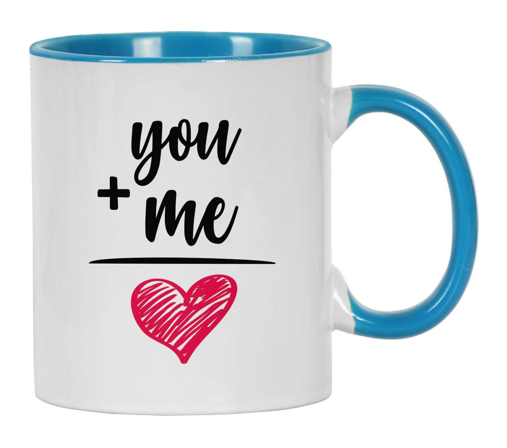 Inkdotpot 11 унций керамические кофейные кружки You Me Love кофейные кружки отлично подходят для жениха и невесты, подарка на помолвку, холостяка и девичника