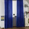 Window Curtain No Odor Comfortable Rod Through Curtain Room Darkening Window Curtain for Bedroom