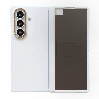2-в-1 Весенний Тонкий Магнитный Матовый Чехол для Samsung Galaxy Z Fold 8 Ultra 7 6 5 Защита Шарнира с Закаленным Стеклом для Экрана