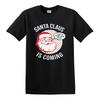 Santa Claus T-Shirt Xmas Gift Funny Biker Sons of Santa Christmas December Top