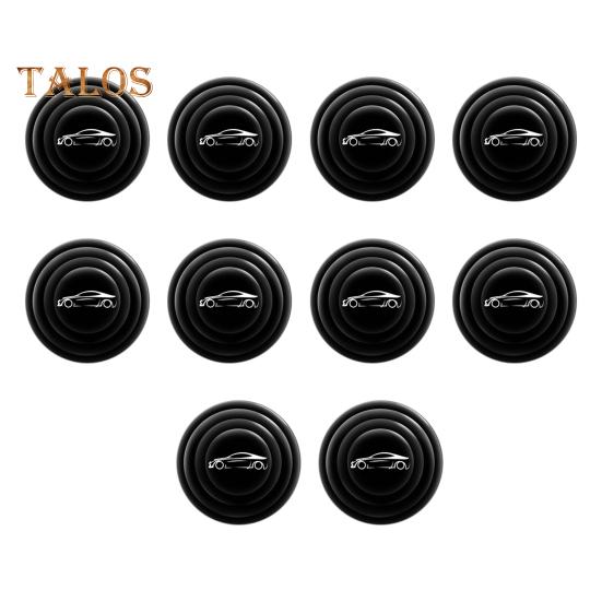 10 шт. Защитные накладки на бампер двери автомобиля, силиконовые амортизаторы, противоударные прокладки для герметизации, звукоизоляция, протектор двери автомобиля