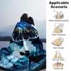 1pc Harry Potter and the Prisoner of Azkaban Flannel Blanket Soft Warm Throw for Home, Office, Travel, All-Season Cozy Bedding GiftL1110