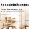 Yingbai Modern 3-Tier Countertop Spice Rack