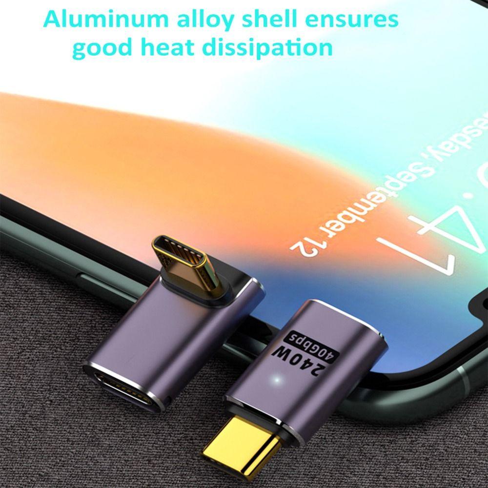 Mobile Phone Data Transfer 8K 60HZ 40Gbps USB C Converter 240W Fast Charging Type C Adapter