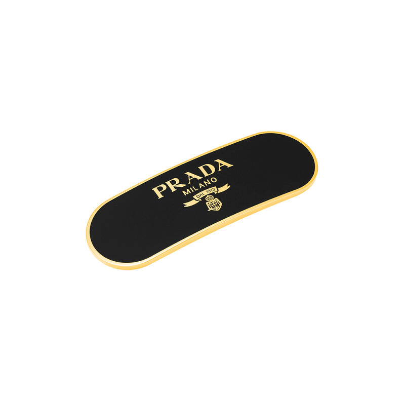 Prada hairpin hairpin metal logo 1IF022 2BA6 F0632