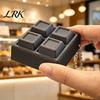 Игрушка-кнопка для снятия стресса, 3D-печатная игрушка-кликер "Шоколадка", Брелок-подвеска с бусиной для снятия тревожности, Щёлкалка для рюкзаков
