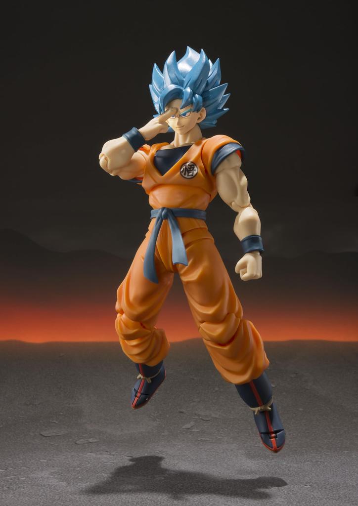 TAMASHII NATIONS TAMASHII NATIONS Dragon Ball Супер Сайян Бог Супер Сайян Сон Гоку 140 мм окрашенная подвижная фигурка SHFiguarts -Super- Приблизительно. АБС и ПВХ