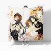 Аниме Япония Каваи Новинка K-ON! Фланелевое одеяло Мягкий комплект одеял плед для дивана Теплые фланелевые одеяла Спальня Каваи Милый