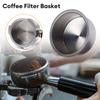 304 Stainless Steel Coffee Filter Basket 51mm Single 1 Cup Double 2 Cup Bowl Filter Coffee Machine Replacement Accessories