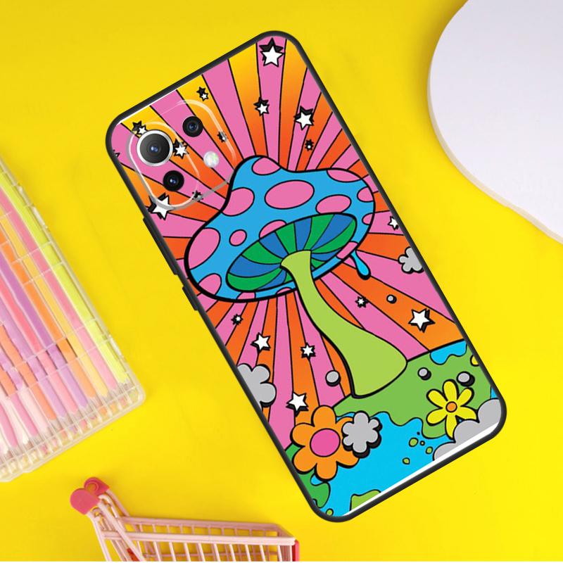 Чехол Hippie Mushroom Frog shrooms для Xiaomi 13 14 Ultra 11T 12T 13T 14T Pro POCO X7 Pro X3 X5 F3 F5 F6 M6 X6 Pro