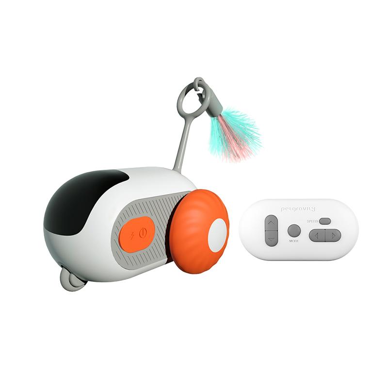 Smart Running Car Remote Control Electric Cat Toy Entertainment Pet Mouse Interactive Feather Cat Toy Cat Toy