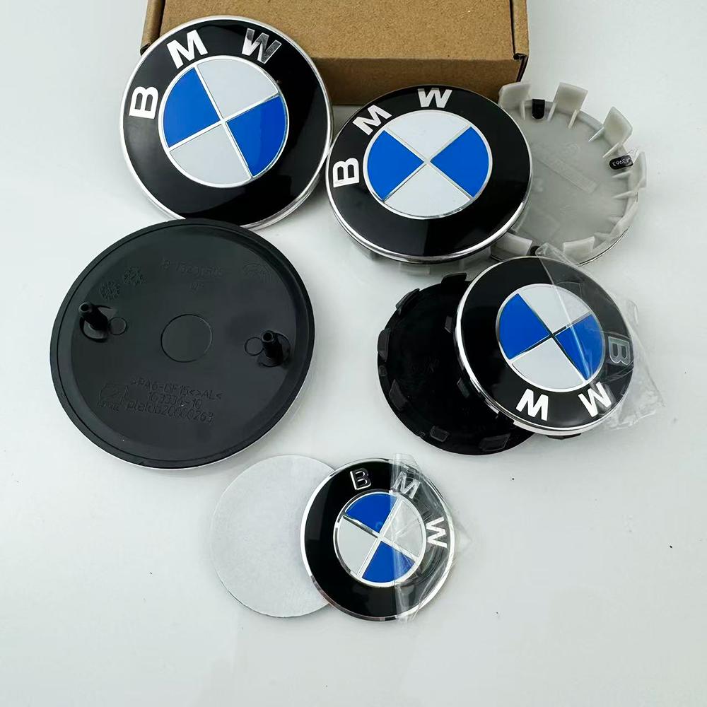 Горячие Для BMW M 45/74/82/68 мм Эмблема Логотип Центральные Колпачки Колес Автомобиля Значок На Капот Багажник Для BMW E30 E87 E81 E82 F30 F31 F32 F33 F35 F36 G21 G28 G31 G38
