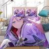 Комплект пододеяльника Yoisaki Kanade Домашний стиль Постельное белье Мягкий Стирка Хлопок Кровать Студенческое общежитие Подарок