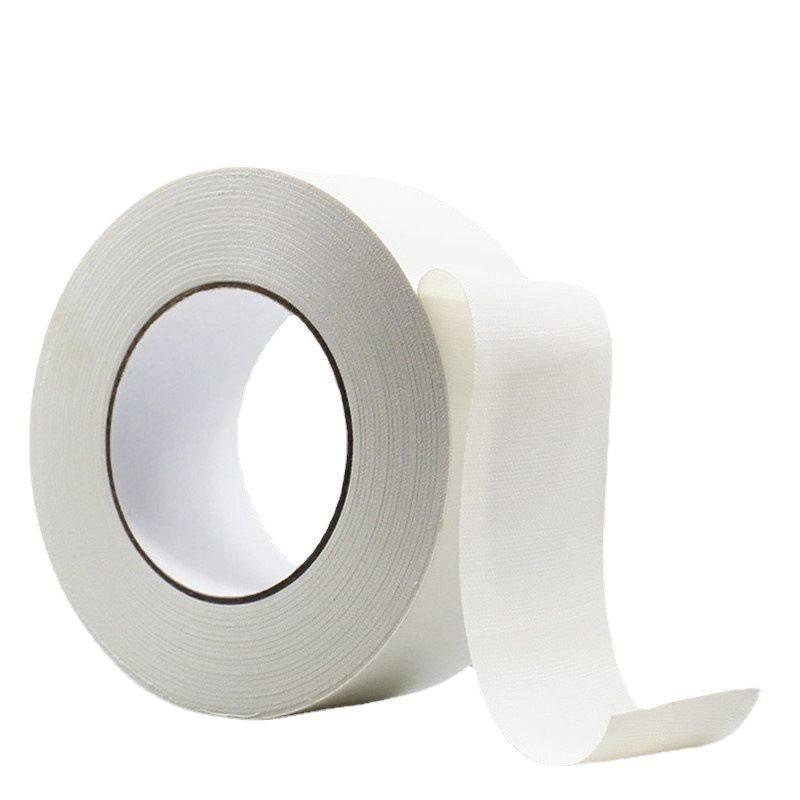 Factory-Stocked Colorful White Cloth Tape 48mm 0.25mm Thickness High-Temperature Non-Residue Carpet High-Adhesion Single-Sided