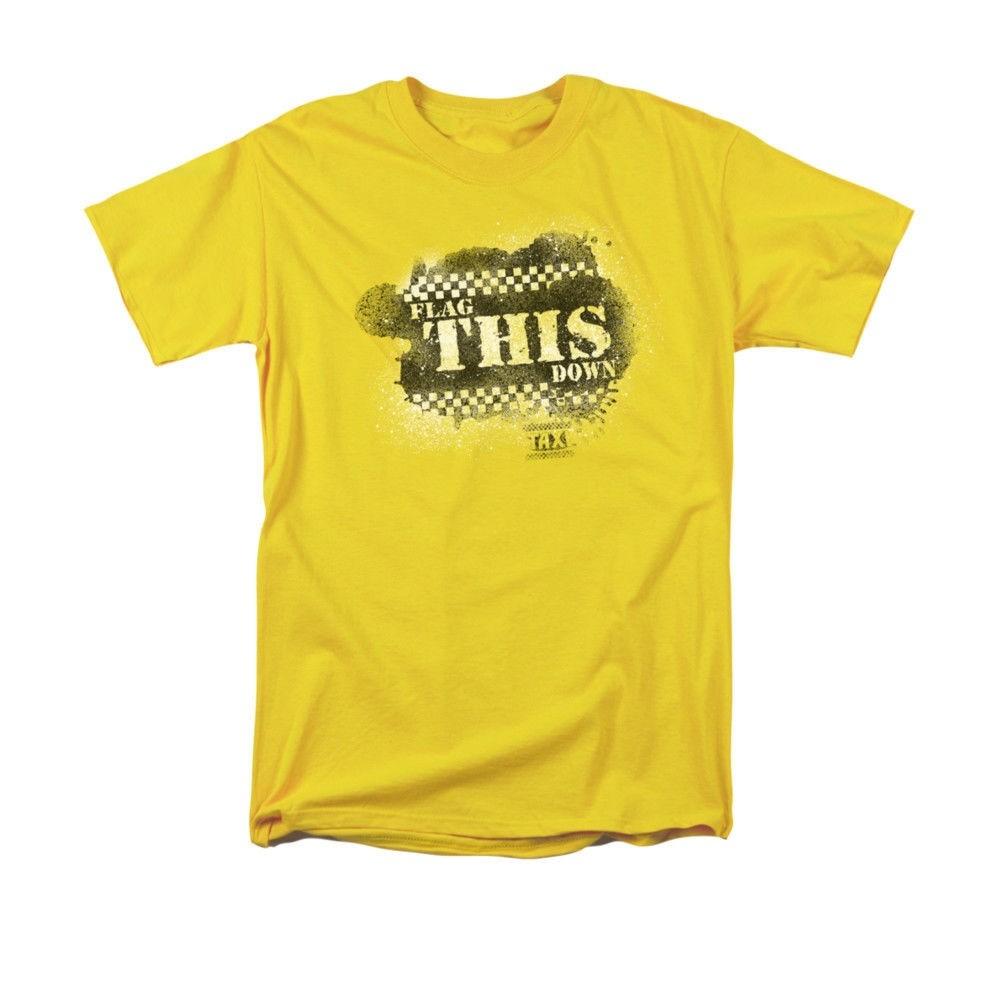 Taxi Flag This TV Show T-Shirt Sizes S-4XL NEW