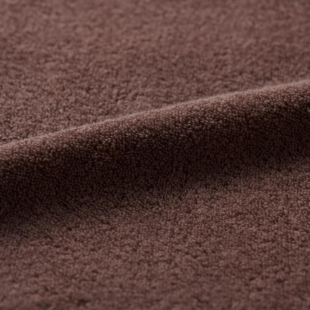 Полотенце Nishikawa Bath Soft and Perfect for Skin TT14200016, 60x120см, Стираемое, 100% хлопок, Пушистое, Уход, Коричневое,