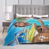 Dannys Go Warm Comfy Blanket For Chair Sofa Bed  Trend Throw Blanket Winter Travel Car Flannel Bedspread