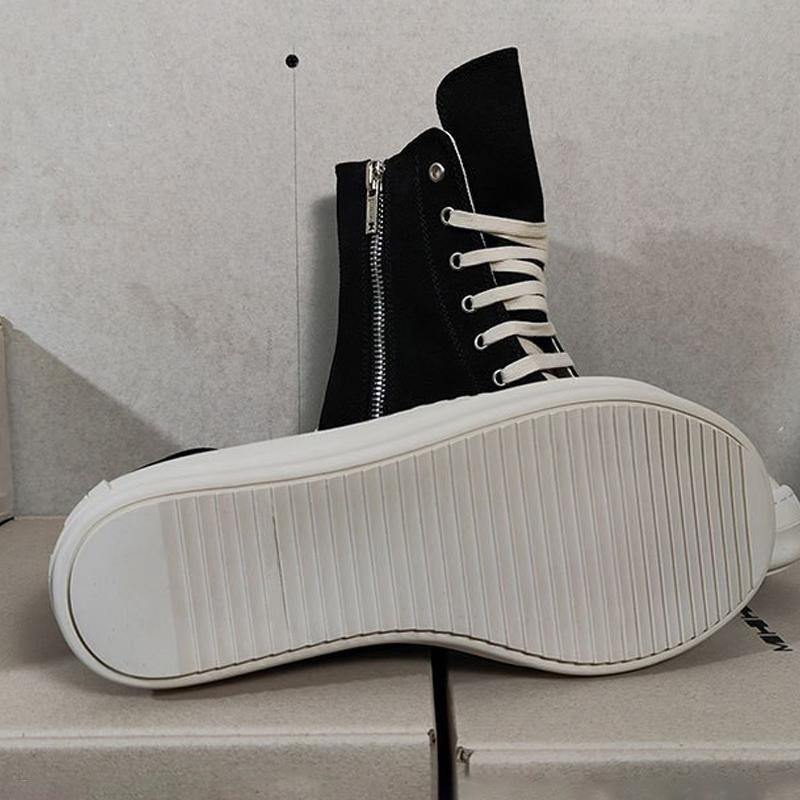 Повседневные женские и мужские парусиновые ботильоны до щиколотки, осенне-весенние, дизайнерские, высочайшего качества, новая обувь для отдыха, сапатос, высокие