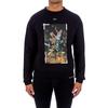 OFF WHITE FW20 Свитшоты Мужские Черный Круглый Вырез Умеренный Обычный OMBA025F20FLE0121001