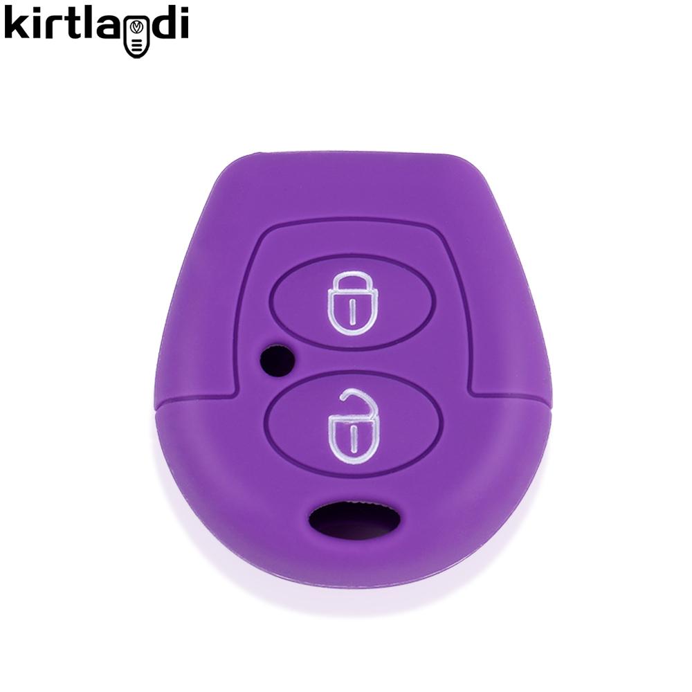 Колпачки для ключей автомобиляЧехол для ключа для Seat Leon Ibiza Cordoba Altea Toledo Sharan Для Skoda Octavia Mk1 Для Volkswagen VW Fox Чехол Брелок