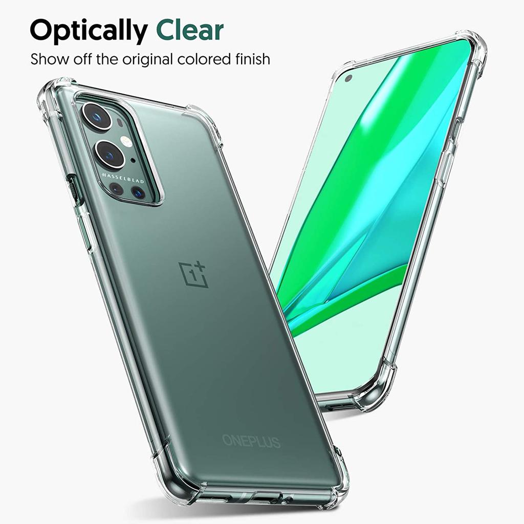 Прозрачный чехол для Oneplus 9 Pro 5G 10 11 ACE One Plus 8T 8 7 7T 9R Nord N10 N100 9Pro прозрачный силиконовый чехол с четырьмя углами подушки безопасности противоударные чехлы