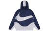 Nike Спортивная куртка с капюшоном и контрастным большим логотипом Swoosh, тканая DD5968-437