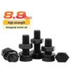 m16x70 grade 8.8 black carbon steel