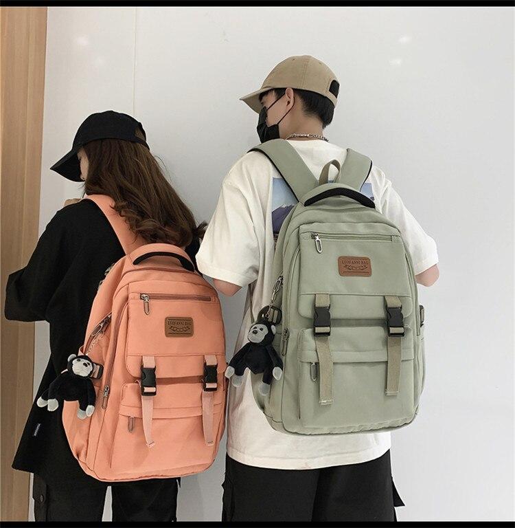 Женские рюкзаки, нейлоновые дорожные рюкзаки большой емкости, школьный рюкзак Sac A Dos для девочек-подростков, Mochilas Para Mujer, сумка для ноутбука