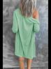 Autumn/Winter 2023 Women's Solid Color Long-Sleeve Button-Down Cardigan