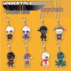 Акриловый брелок-подвеска Фриск и Санс из Undertale