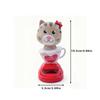 1 PC Car & Home Decoration Creative Mug Style Car Statue with Nodding Cat, Unique Gift for Her, Car Interior & Home Desk Decor