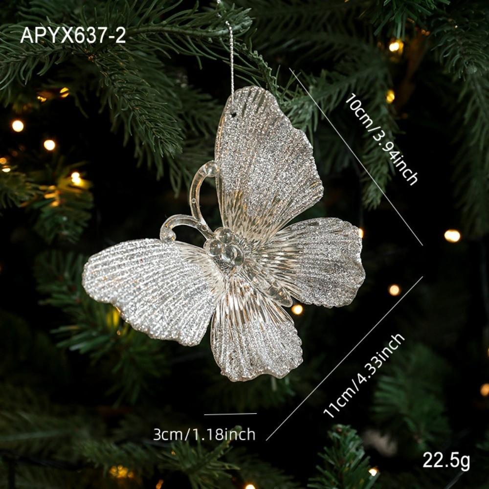 Butterfly Dragonfly Christmas Tree Hanging Ornaments Christmas Tree Decorations