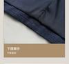 Comfortable, breathable and casual men's autumn flat collar versatile suit jacket with fine spun and yarn dyed fabrics