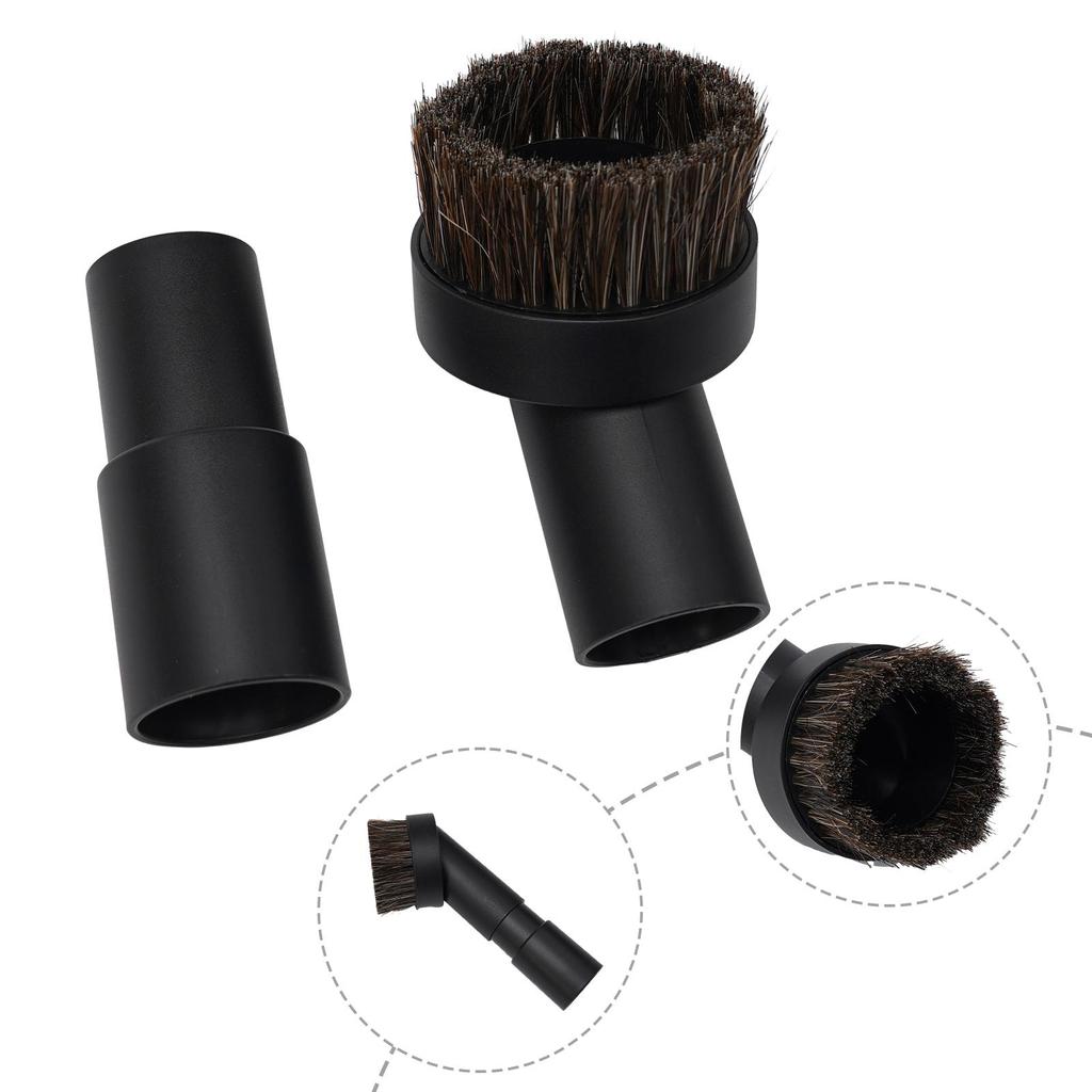 Brush Diameter 62mm Horse Hair Brush Horse Hair Round Brush Hair Length 25mm
