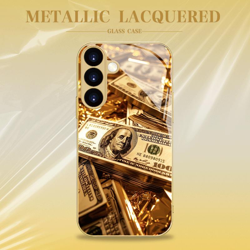 Creative bill-themed phone case for Samsung Galaxy S26 S25 S24 S23 S22 S21 S20 FE/Plus/Ultra with anti-drop back cover