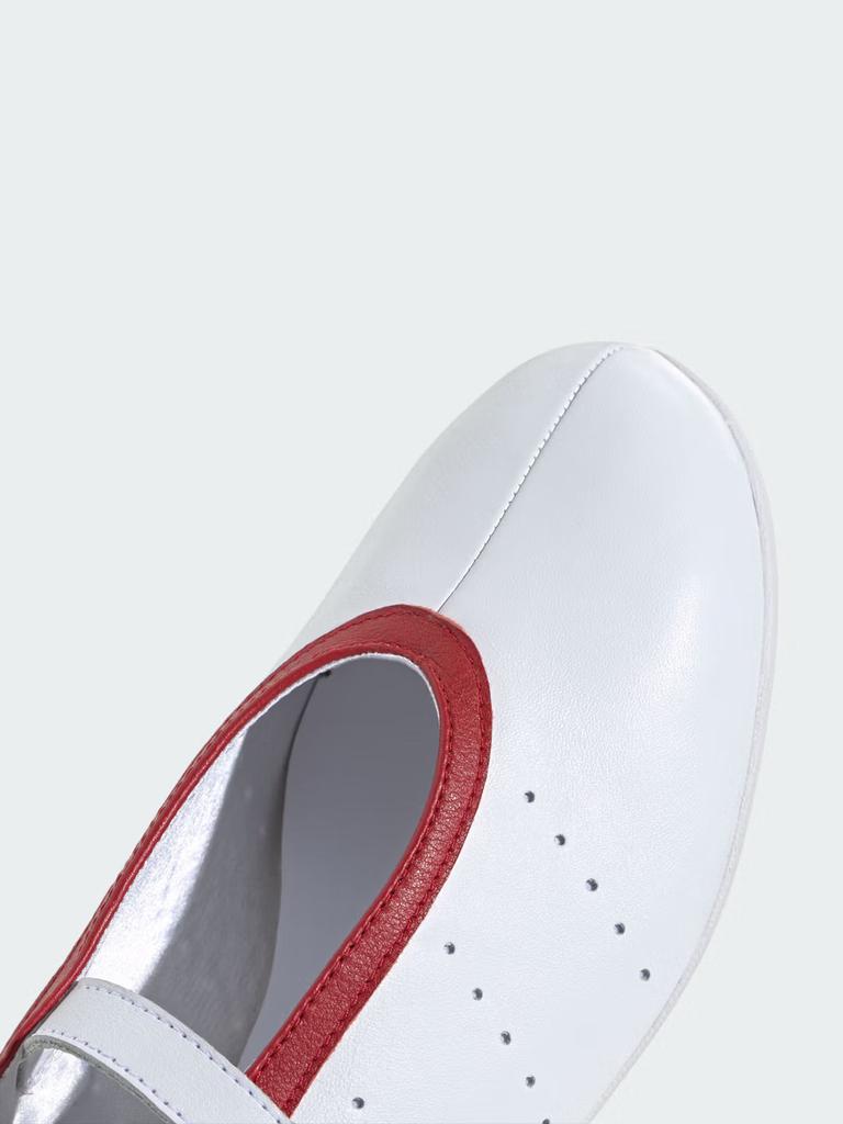 Обувь Adidas - STAN SMITH BALLET - Универсальные туфли на низком каблуке для женщин - Узор 'Трилистник' Adidas J06940