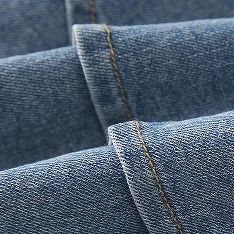 Модные многослойные джинсовые юбки для девочек, детская удобная юбка с карманами на лето