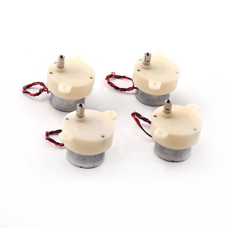 Редукторный двигатель 300 3В-6В для робота, вращающихся поделок, электрического светового короба - Низкая скорость