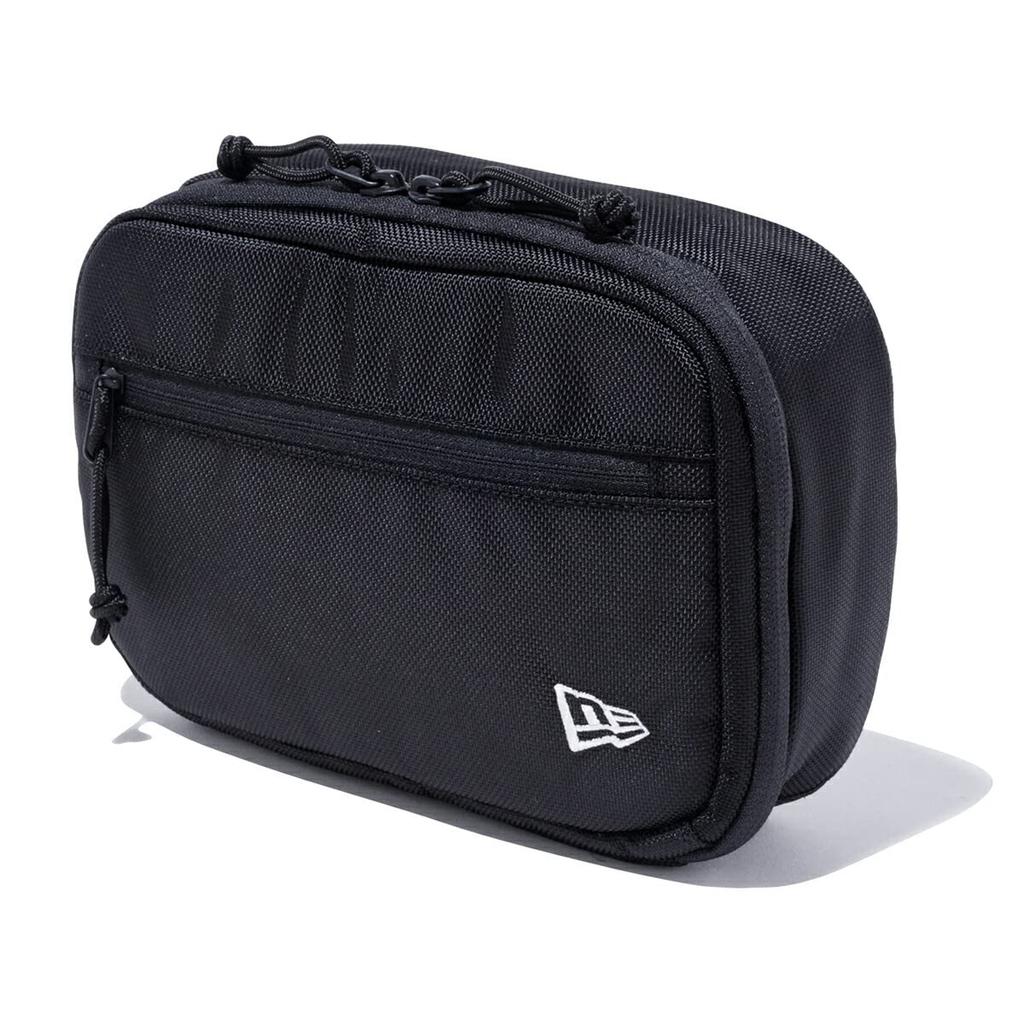 New Era Travel Series Cosmetic Pouch Black 2, Black, 23J, Men's,