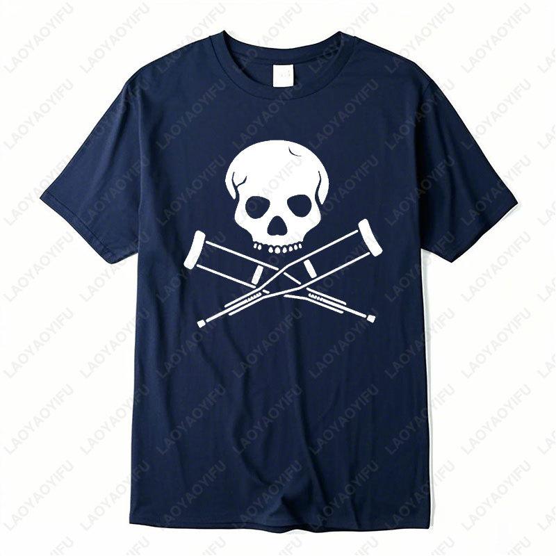 Jackass Pirate Funny Xmas Christmas Gift Birthday Tshirt Retro Cotton Tees Punk Skull Graphic T-shirt Women Men Casual Camisetas