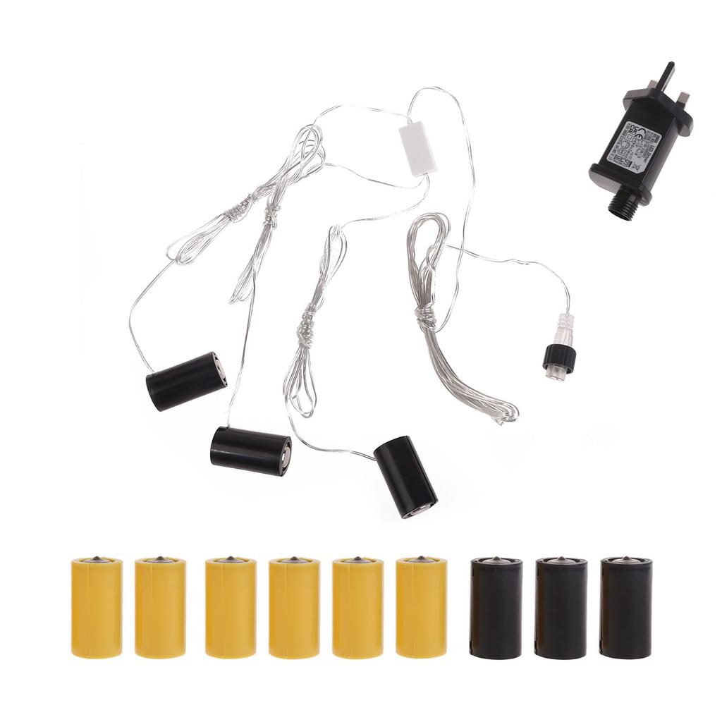 Блоки питания LR14 C, адаптер питания для светодиодной лампы/водонагревателя/газовой плиты, замена батарей LR14 C