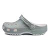 Crocs Сабо Простые Удобные Обувь с отверстиями Унисекс сабо Серебристо-зеленые 211005-100