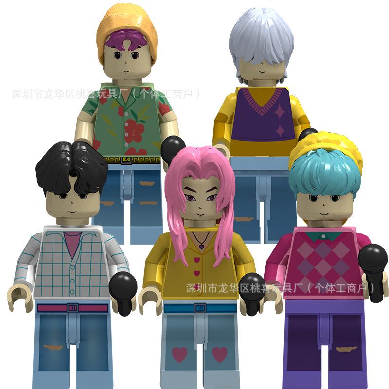KPop Demon Hunters Building Blocks Set, Creative STEM Toy, Collectible Model Kit for Fans