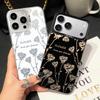 Чехол для iPhone 17 Pro Max 16 11 14 Plus 17e 15 Air 12 Pro 13 Чехол для телефона Креативное Цветочное Искусство