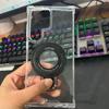 Гибридный магнитный чехол-держатель для Samsung Galaxy S25 Edge S24 FE S23 S21 S22 Plus Ultra A56 A36 A55 Прозрачная жесткая прозрачная крышка