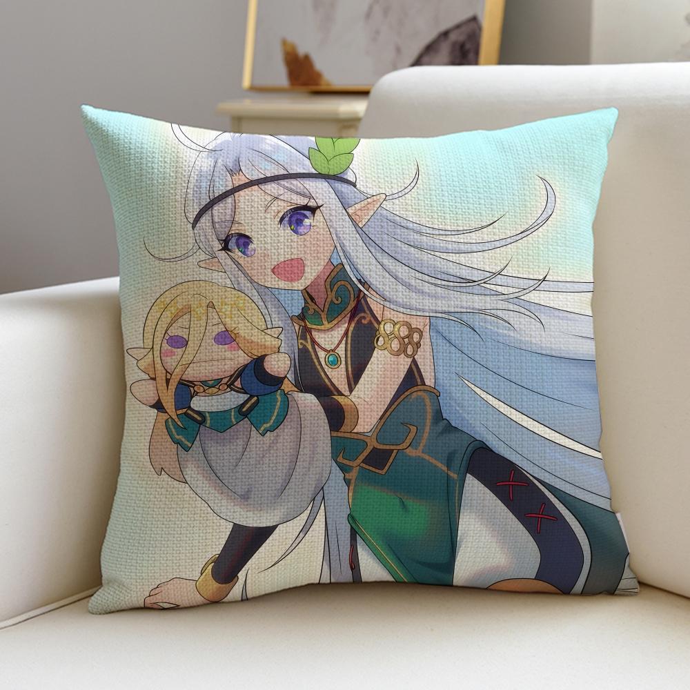 Let This Grieving Soul RetireS Cushion Cover Breathable and skinfriendly linen pillowcase square removable and washable cushion
